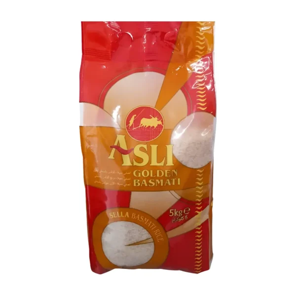 Asli Golden Basmati Sella Rice 5KG