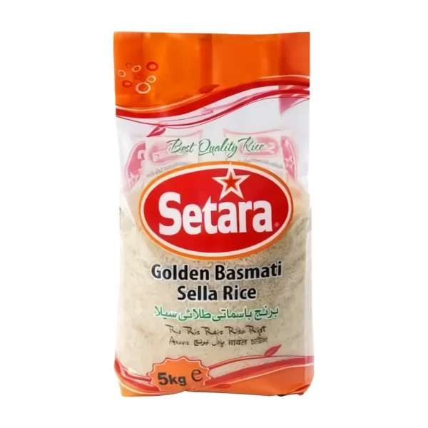 Setara Golden Basmati Sella Rice 5KG