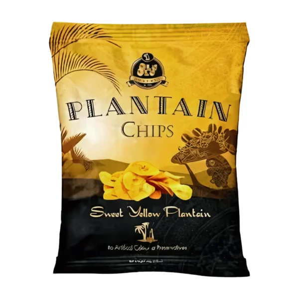 Sweet yellow Plantain Chips